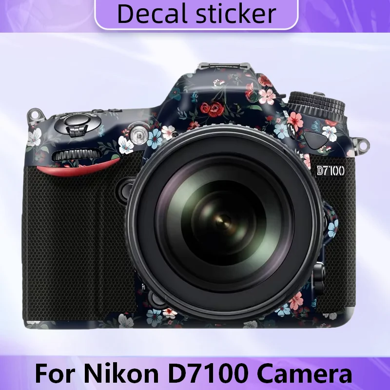 ニコン-d7100-カメラステッカービニールラップフィルムニコン-d7100-カメラボディ用傷防止保護ステッカープロテクターコート