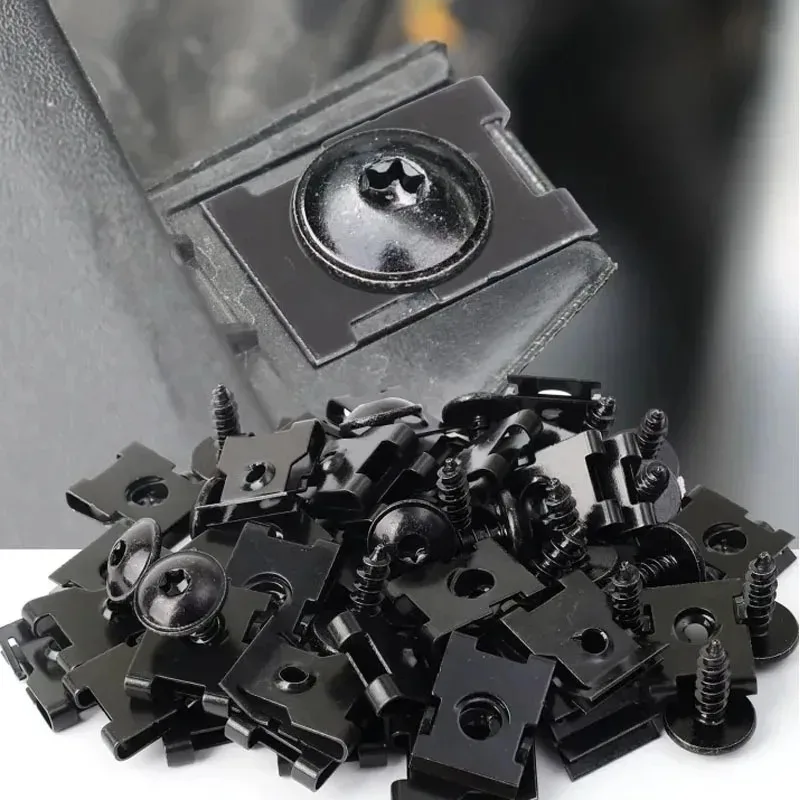 سيارة الوفير الحاجز بطانة السحابة U كليب الجوز M4 M5 طقم مسامير ربط السيارات الجسم لوحة الكسوة التجنيب برشام دراجة نارية تعديل جزء