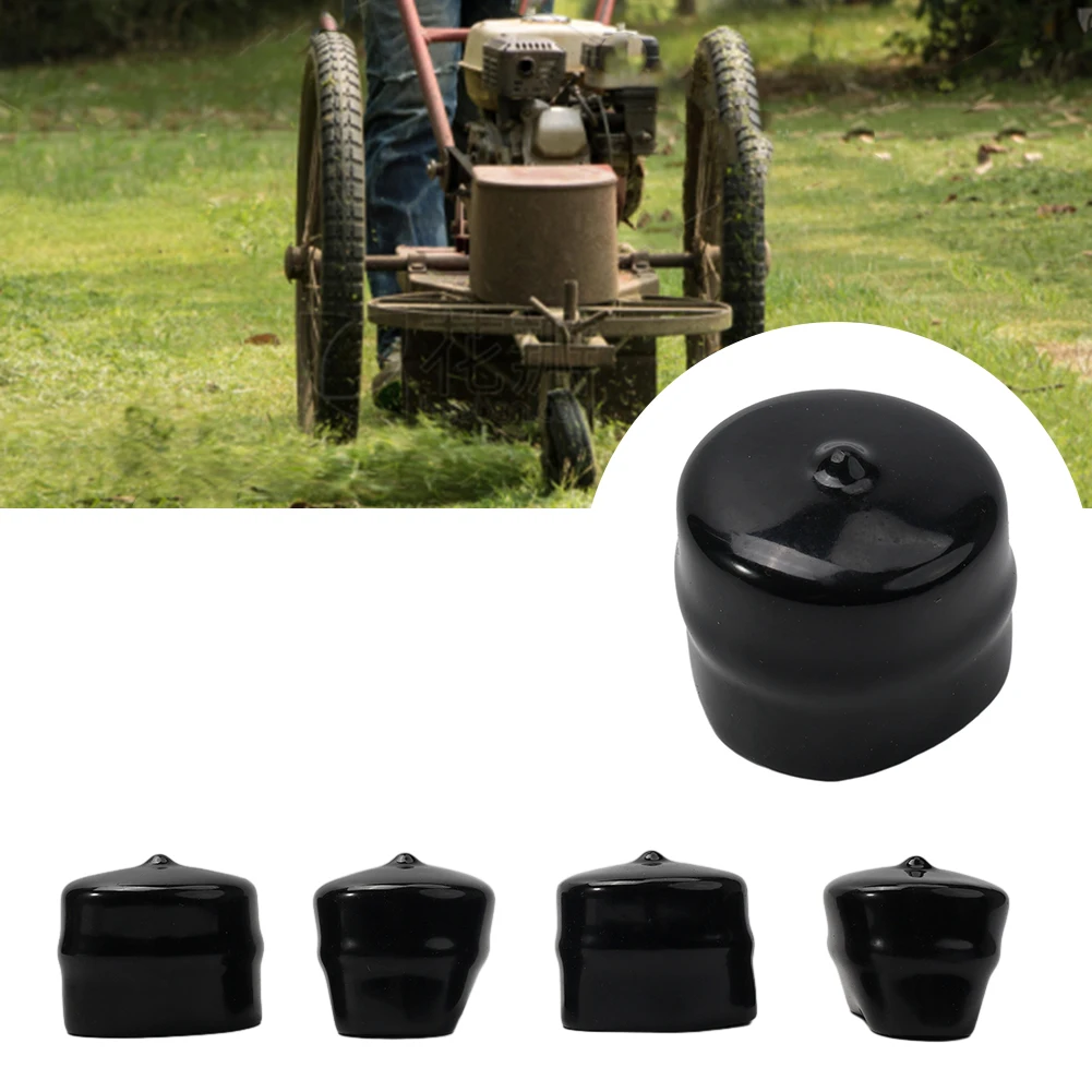 4 Stück Rasentraktor-Achsenkappe 532104757 für Pouan für Jonsered für Roper Achsnabenkappe Rasenmäher-Zubehör