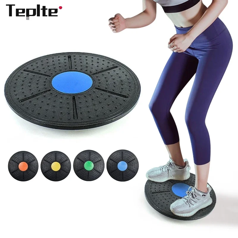 Balance Board 360 Degree Rotation Disc Turntable Round Waist Twisting Exerciser Fitness Equipment