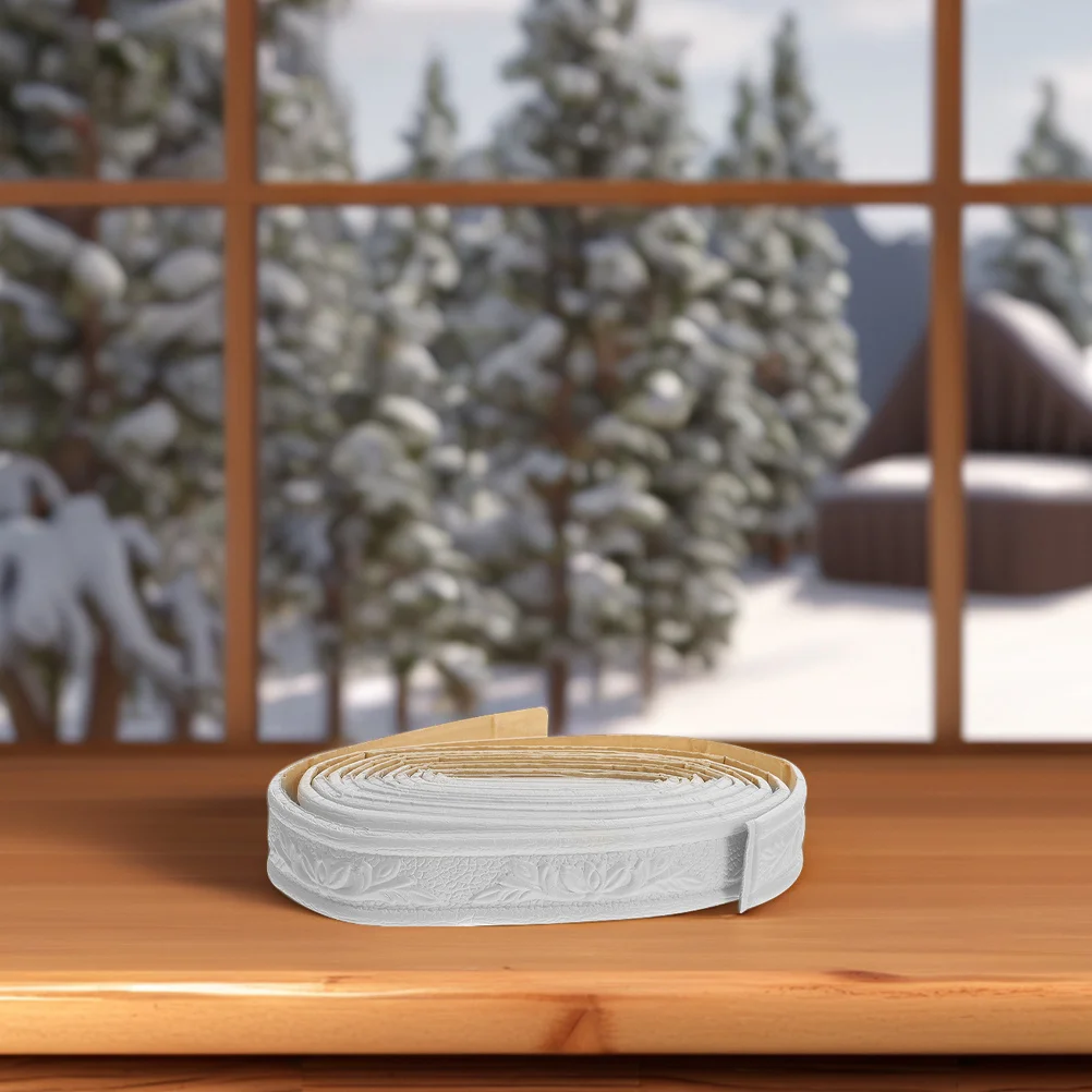 لوح قاعدة PVC ذاتي اللصق قابل للتقشير واللصق لديكور المنزل، سهل التركيب، تطبيق متين ومتعدد الاستخدامات، 4 لفات