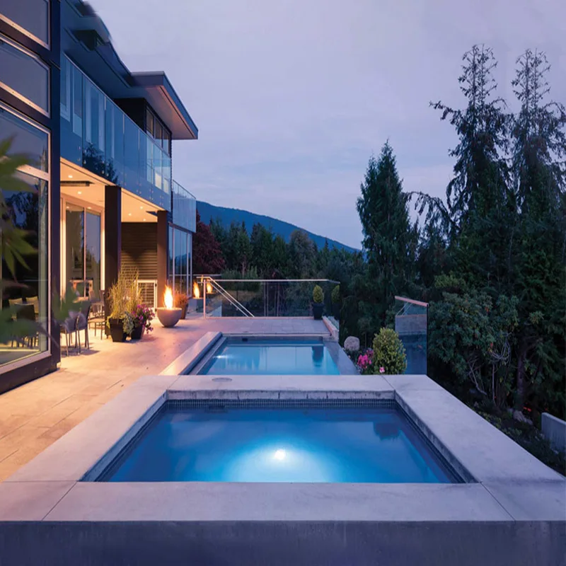 Customized Large Pools Swimming Outdoor  Container Swimming Pool Modern 20 40ft Fiber Glass Above Ground Swimming Pool