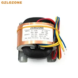 30W R-transformator rdzeniowy dla przedwzmacniacz rurowy DIY-wtórne 250V 14V (B6-3)