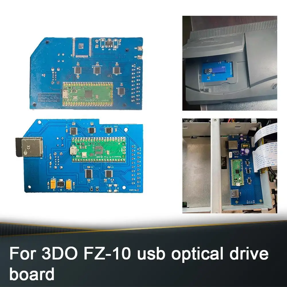 1set For 3DO FZ-10 Optical Drive Board USB Optical Drive Board USB/BT Version For Playing Games And CD Images Through USB Disk