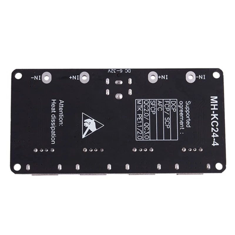 QC3.0 QC2.0 USB Fast Charger Board 4XUSB Port DC-DC Converter DC12V-30V To DC 3-12V Charging Circuit Module image 3