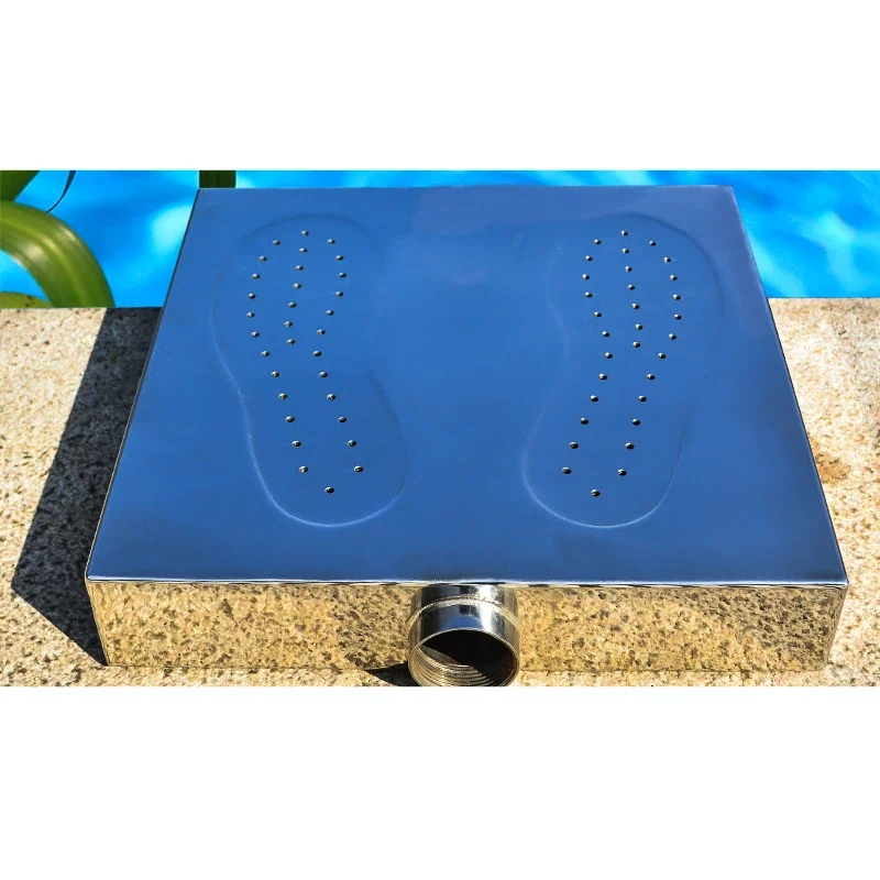 Spa Spa Foot 304 Stainless Steel Square Pad