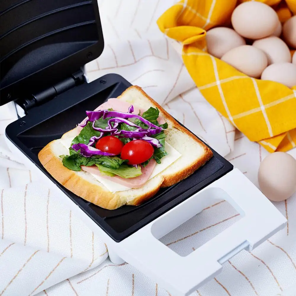 Youpin Pinlo Mini Sandwich Machine Kitchen Breakfast Bread Maker Toaster Toast Machine Frying Egg Maker For Household Appliances