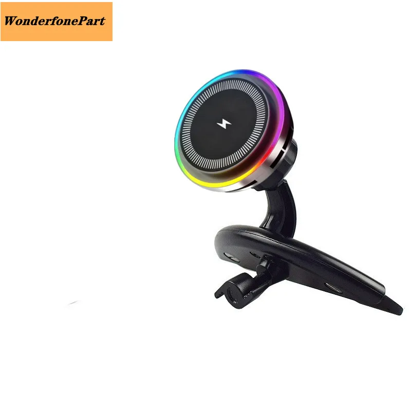 smartphone-cooling-fan-with-magnetic-wireless-charger-smartphone-cooler-cradle-for-magsafe-car-cd-slot-radiator-cooler-stand
