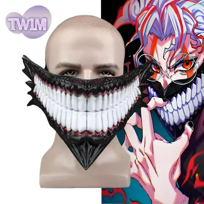 2025Hot Anime Dandadan Cosplay Ken Takakura Okarun Maskerade Teufel PVC Maske Halloween Monster Prop Zubehör Weihnachten Cos