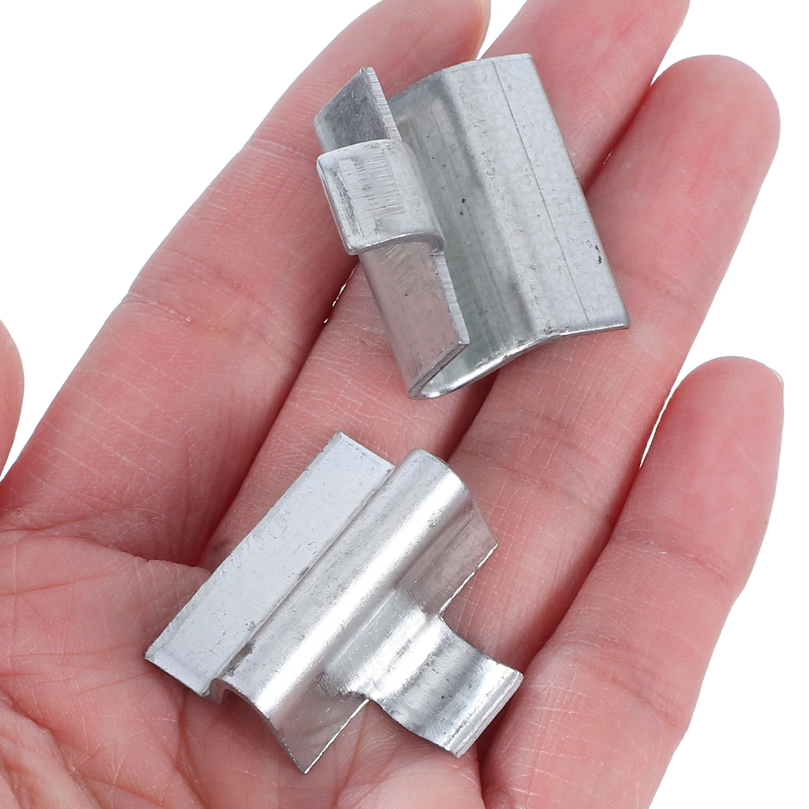 

10Pcs Metal Shelf Clasps Heavy Duty Clips Stability Enhancement Office Home Shelving Support Shelf Clips for Kitchen Cabinets