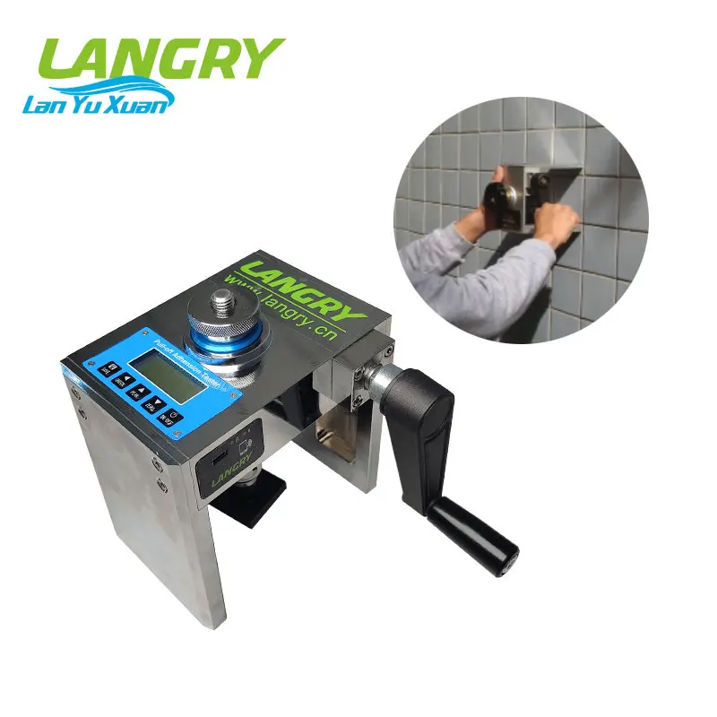 

LANGRY Digital portable Pull-Off Adhesion Tester for Testing Tile Bond Strength