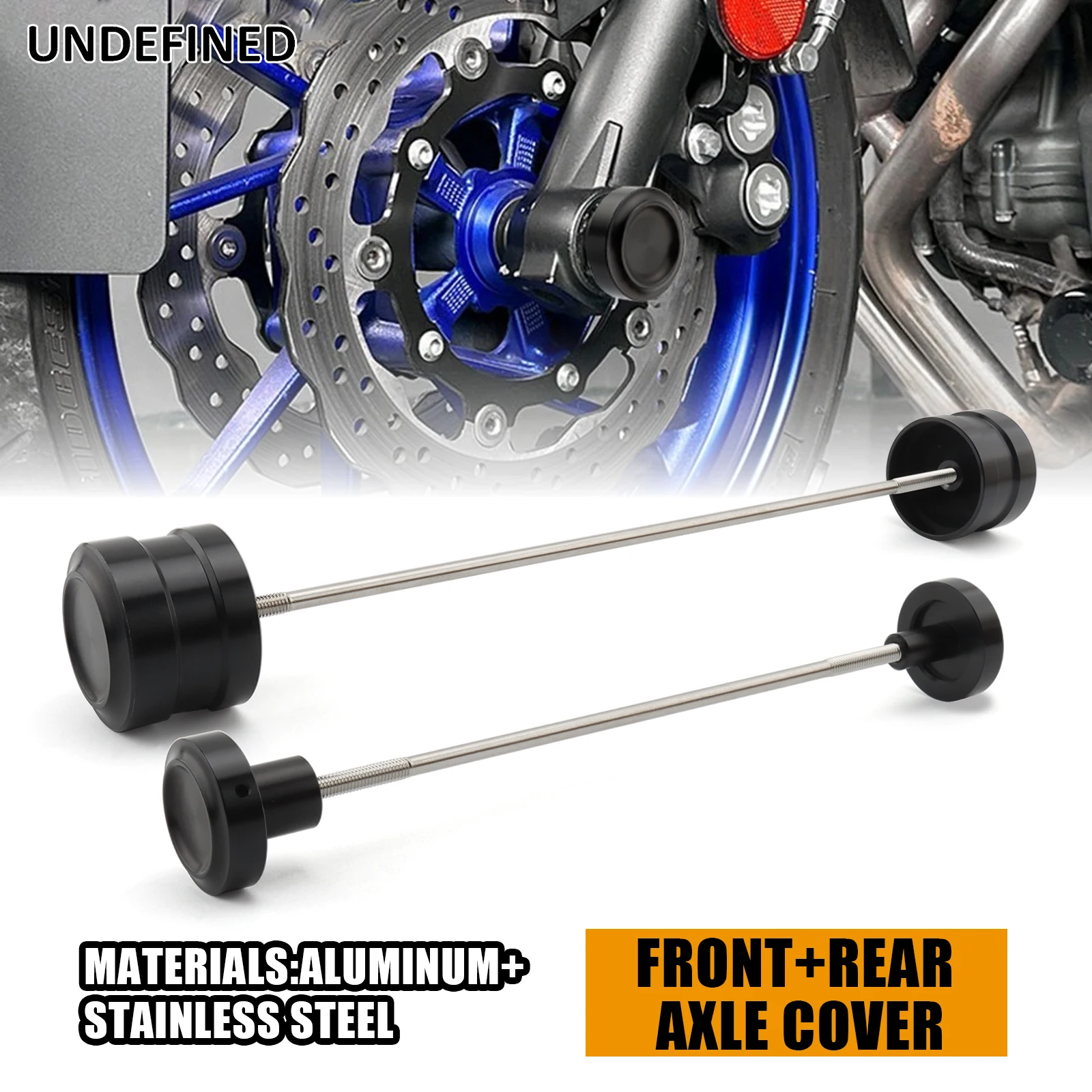 

Aluminum Motorcycle Front Rear Axle Nut Cover Caps Black Chrome Fit For Harley Softail Fat Boy Street Bob Breakout 2018-later