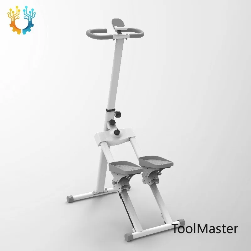 【2026】2-in-1 Foldable Ski And Climber Machine For Home Use Stair Climbing And Ski Workouts Mini Stepper Exercise Machine