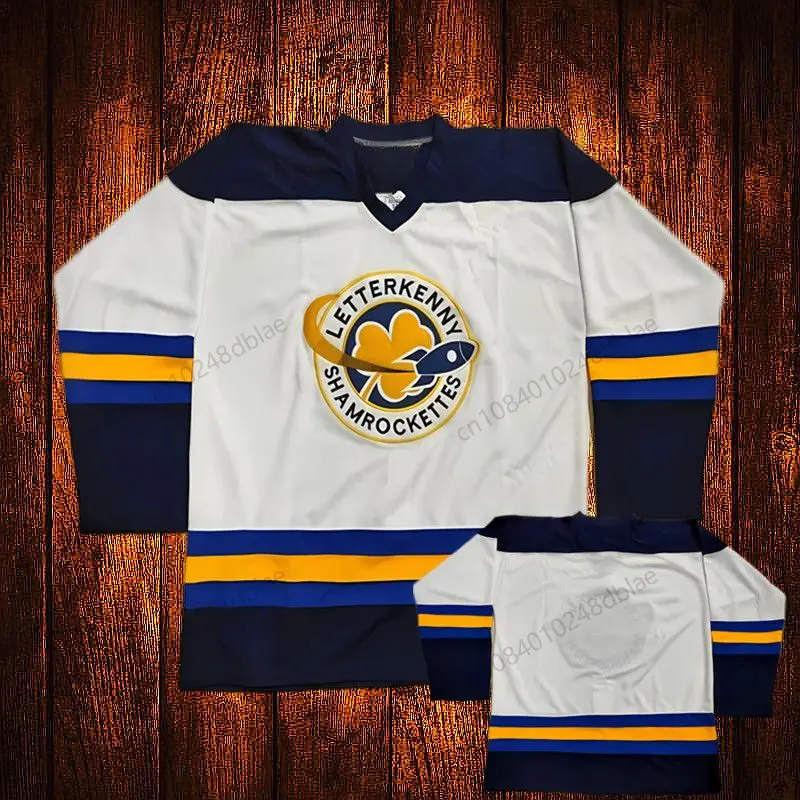 Custom Irish Letterkenny #69 Kooy Shoresy Embroidery Stitched Hockey Jersey Youth Kids Adult Any Size And name 58