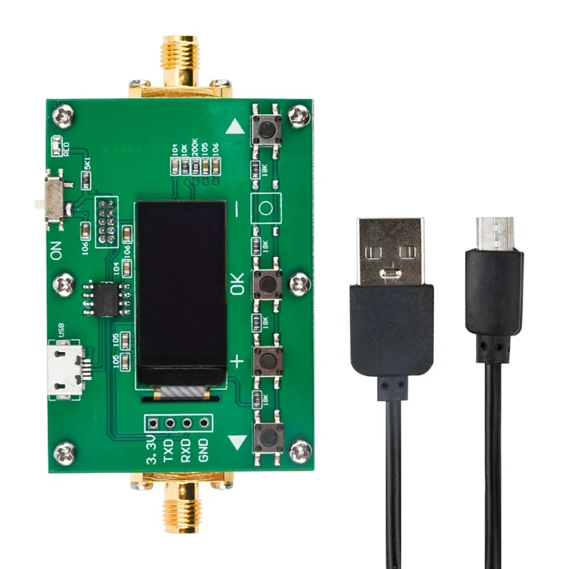 DC5V Digital RF Attenuator Module Component DC-6Ghz Parallel 0-31.75DB Programmable Attenuator CNC Housing RF Module Amplifier