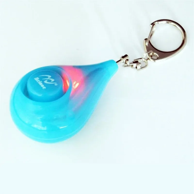 

1pcs Portable Emergency Girl Women Security Alarms Self-Defense 130 DB Decibels with LED Light Safety Key Chain Pedant Anti-wolf