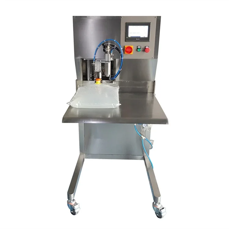 high quality semi automatic liquid red wine juice water milk olive oil bag in box aseptic BIB Filling Machine