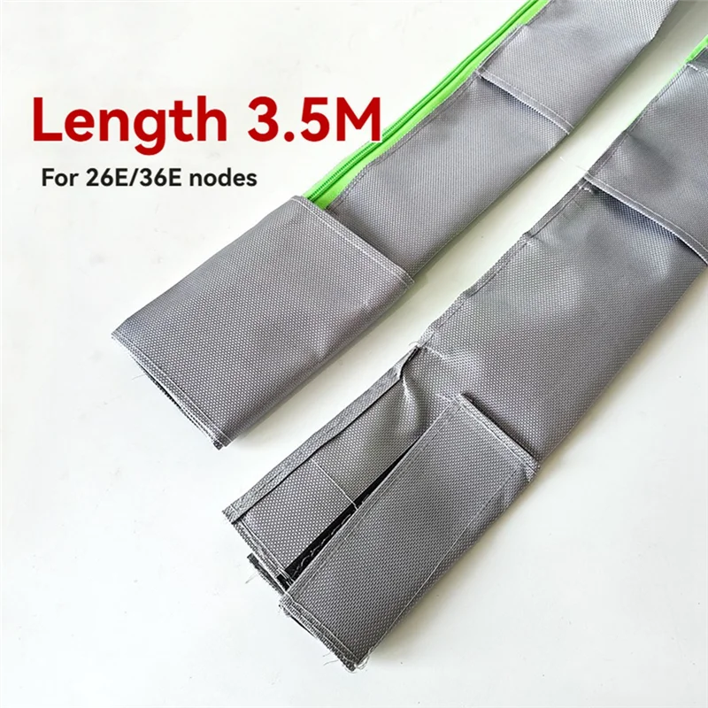 BYBS-couvercle en tissu pour tuyau d'aspiration, couvercle de protection pour tuyau de 3.5M, manchon de protection pour tuyau d'aspirateur, couvercle de protection pour Tube sous vide