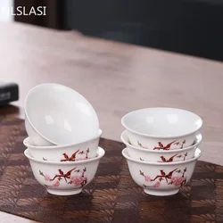 6Pcs/set Hand-painted Landscape Painting Teacup Handmade Boutique Master Cup Chinese Teaware Supplies Tea Ceremony Accessories