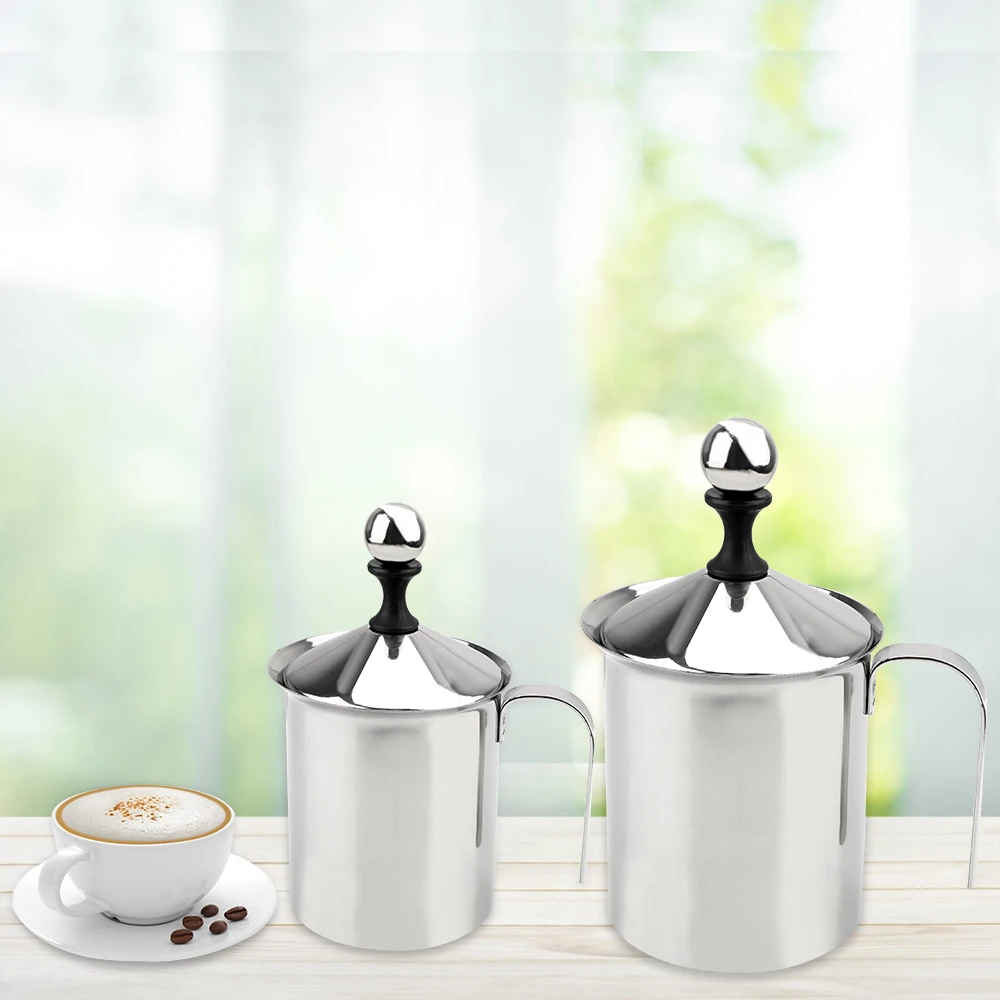Manual Milk Frother 400/800ML Kitchen Tools