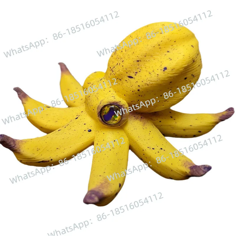 

Banana octopus creative home resin ornament pastoral decoration