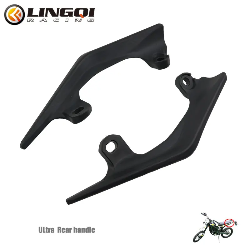 For SURRON Ultra Bee Electric Motorcycle Rear Handrail Lever Hand Grip Grab Bar Handle Nylon Universal Pit Dirt Bike Off Road