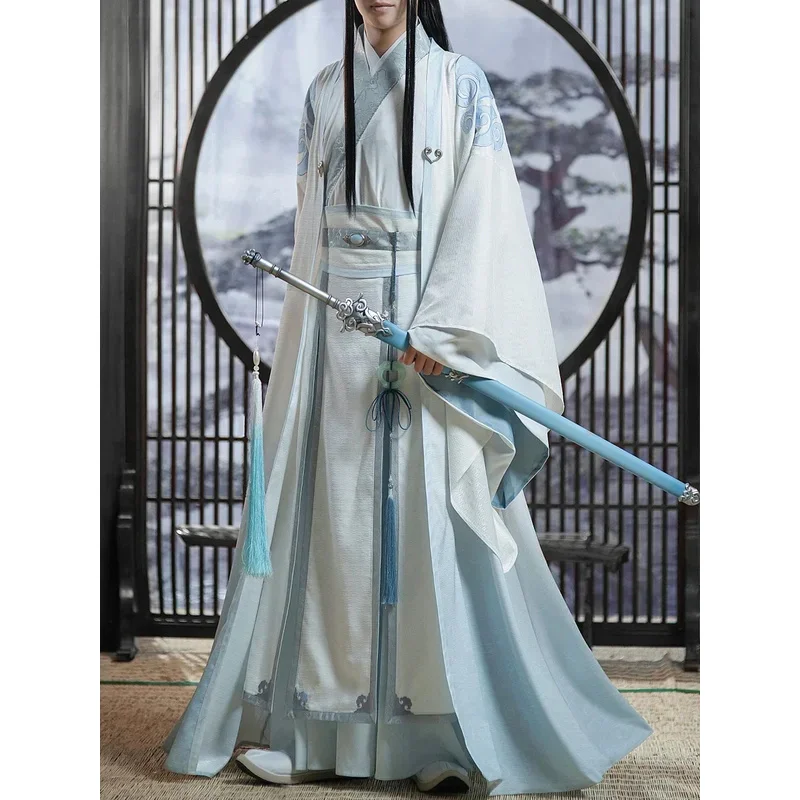 

Anime Mo Dao Zu Shi Lan Wang Ji Cosplay Grandmaster of ic Cultivation Lan Zhan Adult Anicent Clothing Costume Hanfu Outfits