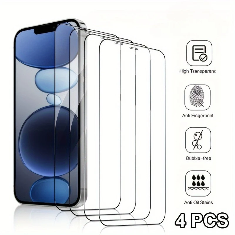 4Pcs Full Cover Tem… - image