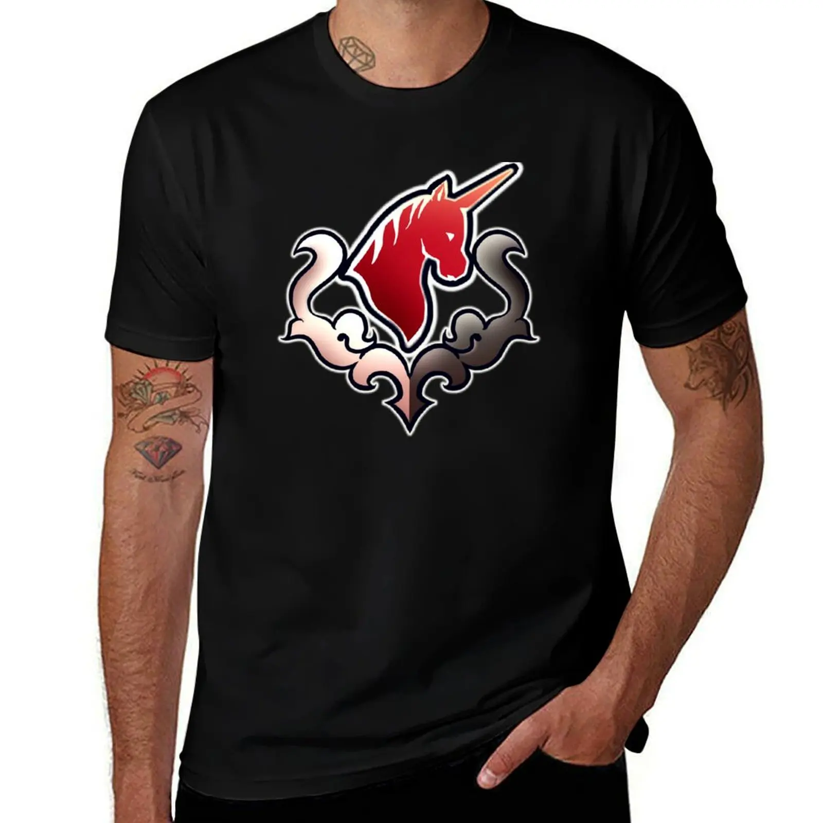 

Fortemps Magicked Prism T-Shirt man t shirt cotton black cotton t-shirt plain for man package man t shirt graphic T-Shirt