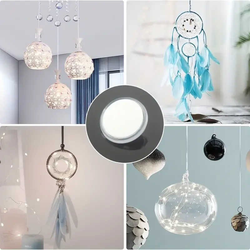 Ceiling Strong Traceless Small Disc Hook Transparent Suction Hook Home Storage Decorative Poster Hanging Self Adhesive Hook