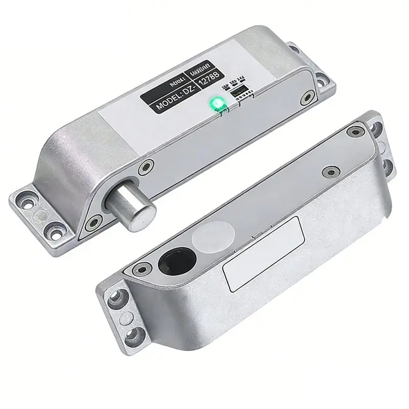 B27B Smart Electric Mortise Locks With Adjustable Time Delay Drop Bolt DC12V Electronic Fail-Safe Mode