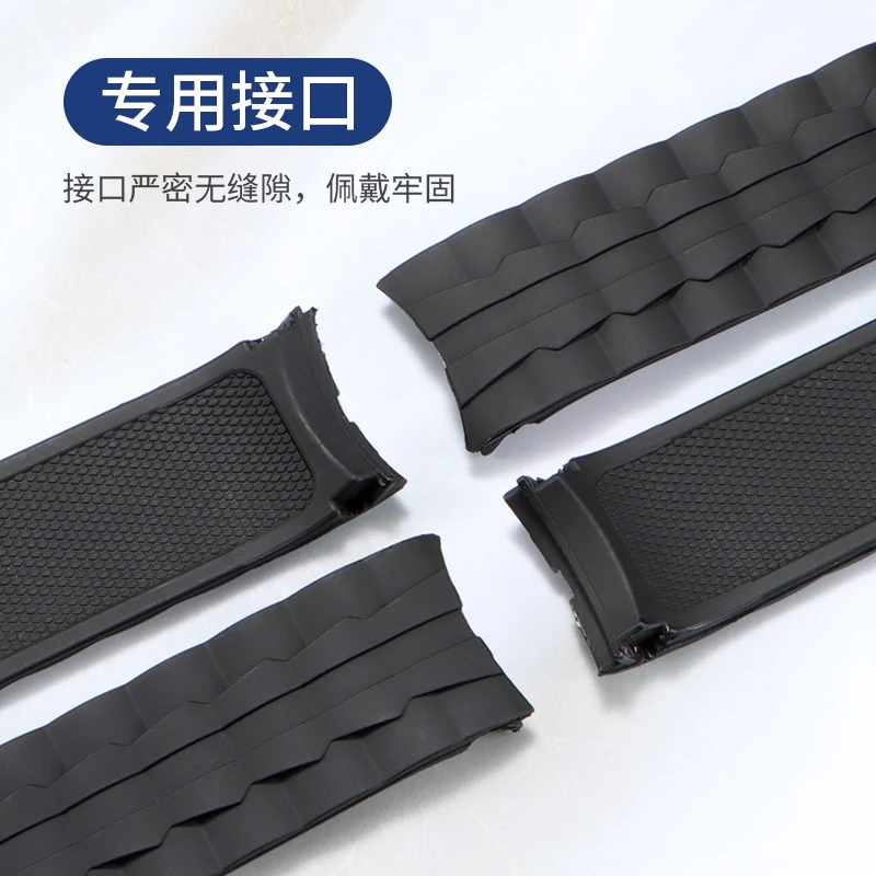 Correa de reloj Casio de silicona para hombre de 22 mm para EDIFICE Red Bull Edición limitada EF-550D Correa de repuesto, compatible con EF-550D 22 m