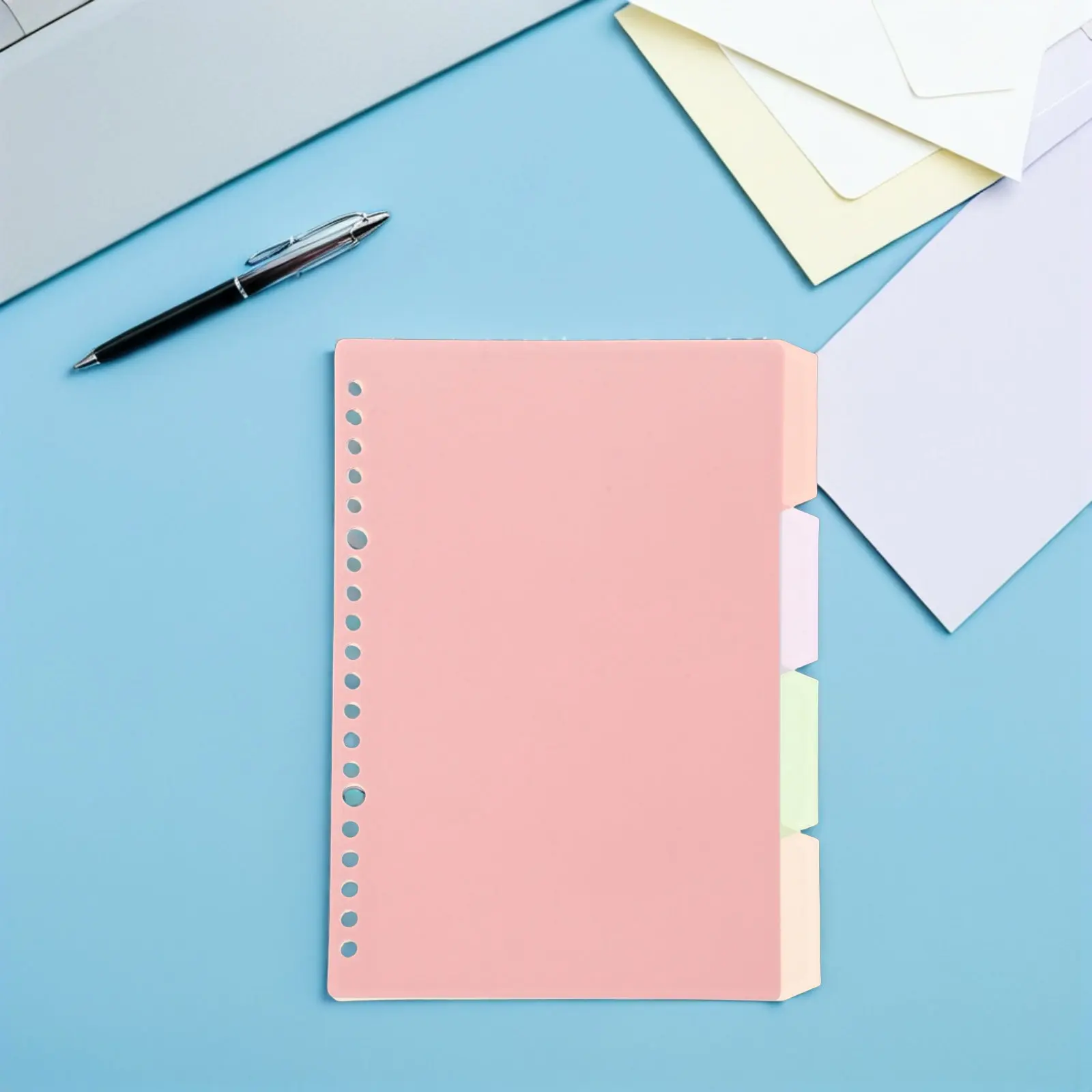 

6Sets Notebook Dividers with Tabs Aesthetic PP Divider Pages for Binder Folder Organizer Ideal for Study Office Home Use Tabbed