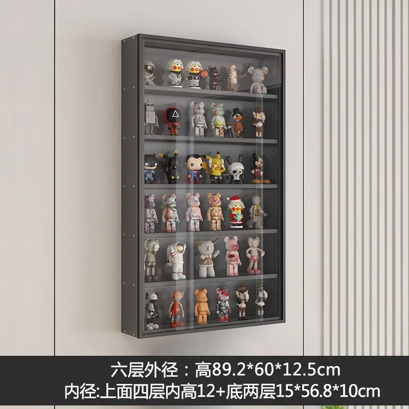 TAO Tao Blind Box Display Stand Figure Display Case Doll Building Block Storage Dust-proof Glass Door Storage Box
