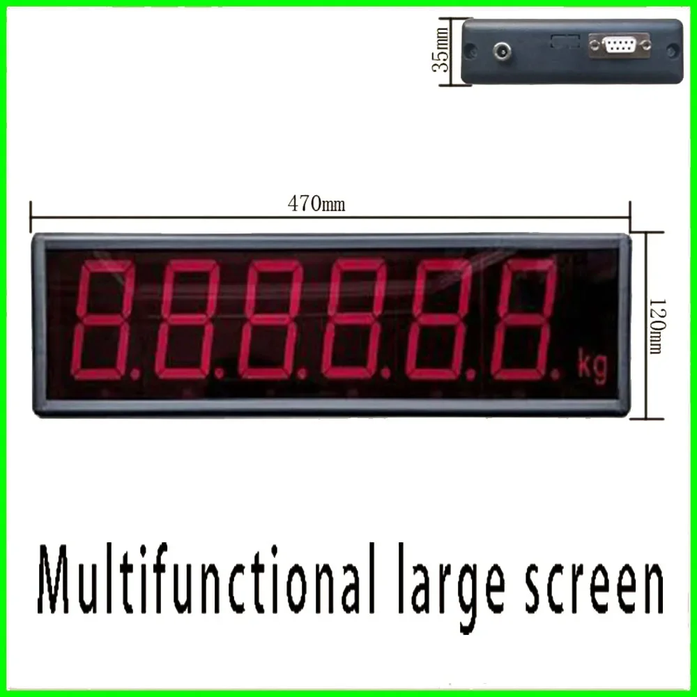 Electronic scale floor scale accessories external large screen wired wireless instrument led display platform scale floor scale