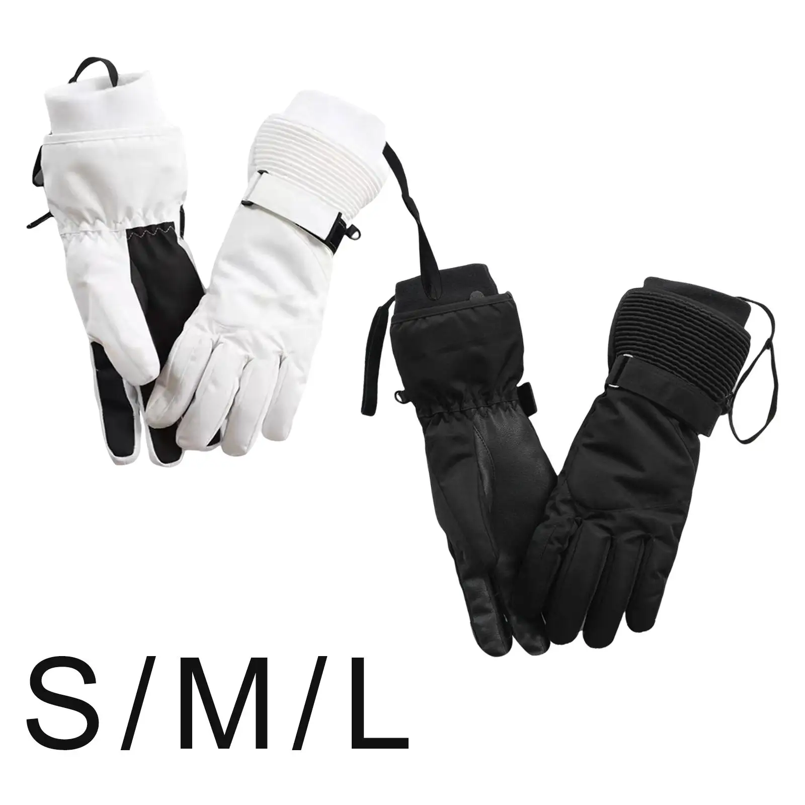 

1 Pair Warm s Wear-Resistant Lightweight Thicken Warm Ski Snowmobile Cycling Snowboard Riding Women