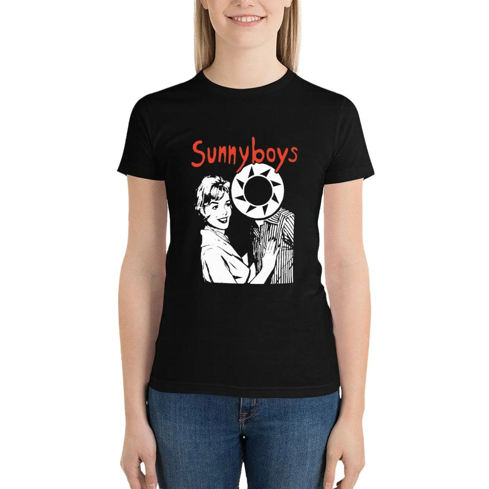 

SUNNYBOYS T-Shirt lady clothes anime clothes graphics plain t shirts for Women