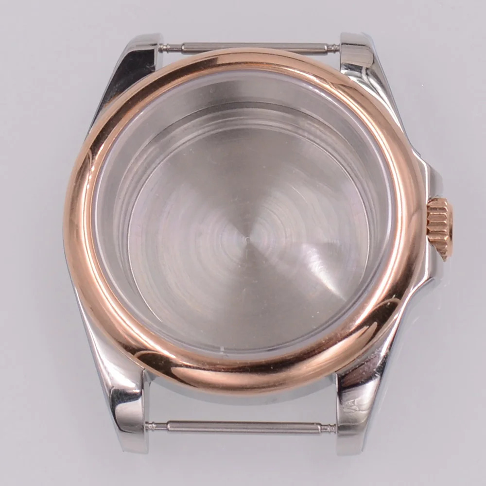 

40MM Sapphire Glass Watch Case Fit NH34 NH35 NH36 PT5000 ETA2824 2836 Miyota 8215 8205 Movement Watch accessories