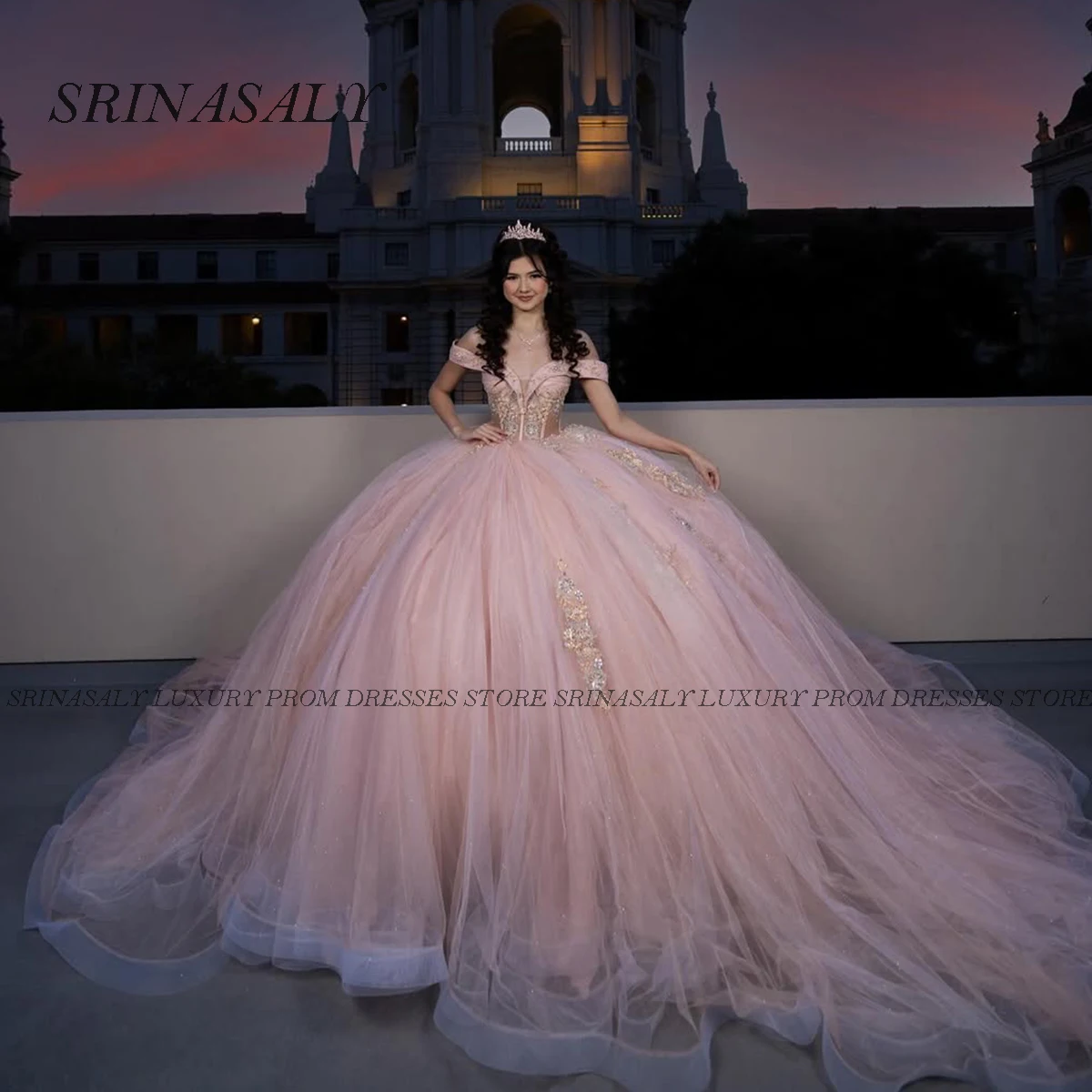 

Customized Sexy Sweetheart Quinceanera Dress Sweet 15 Off Shoulder Appliqué Lace 2025 Formal Vestidos De 15 Anos Ball Gown