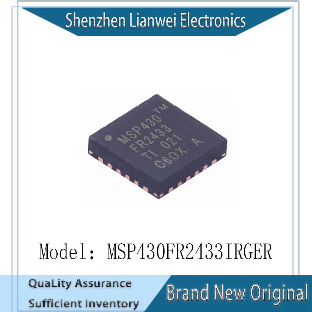 

(10 Piece) 100% New Original MSP430FR2433 MSP430FR2433IRGER IC MCU Chipset VQFN-24
