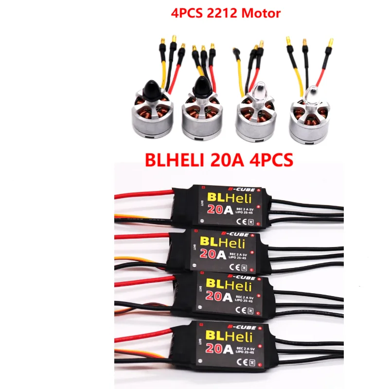 

BLHELI 20A 30A ESC 2212 920Kv Brushless Motor CW for F330 F450 F550 Multicopter Quadcopter Frame