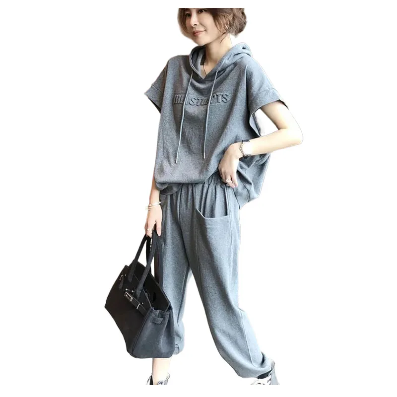Stylish Sports Suit Women's Pants Fashion Casual Two-piece Set Temperament Spring/summer 2025 New Item Two-piece Set Pant Sets
