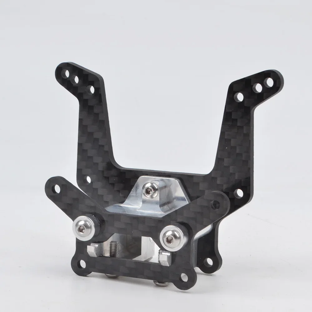 Carbon Front Shock Tower Kit for Tamiya DT-02 Chassis Holiday Buggy Fighter Buggy Upgrade Parts