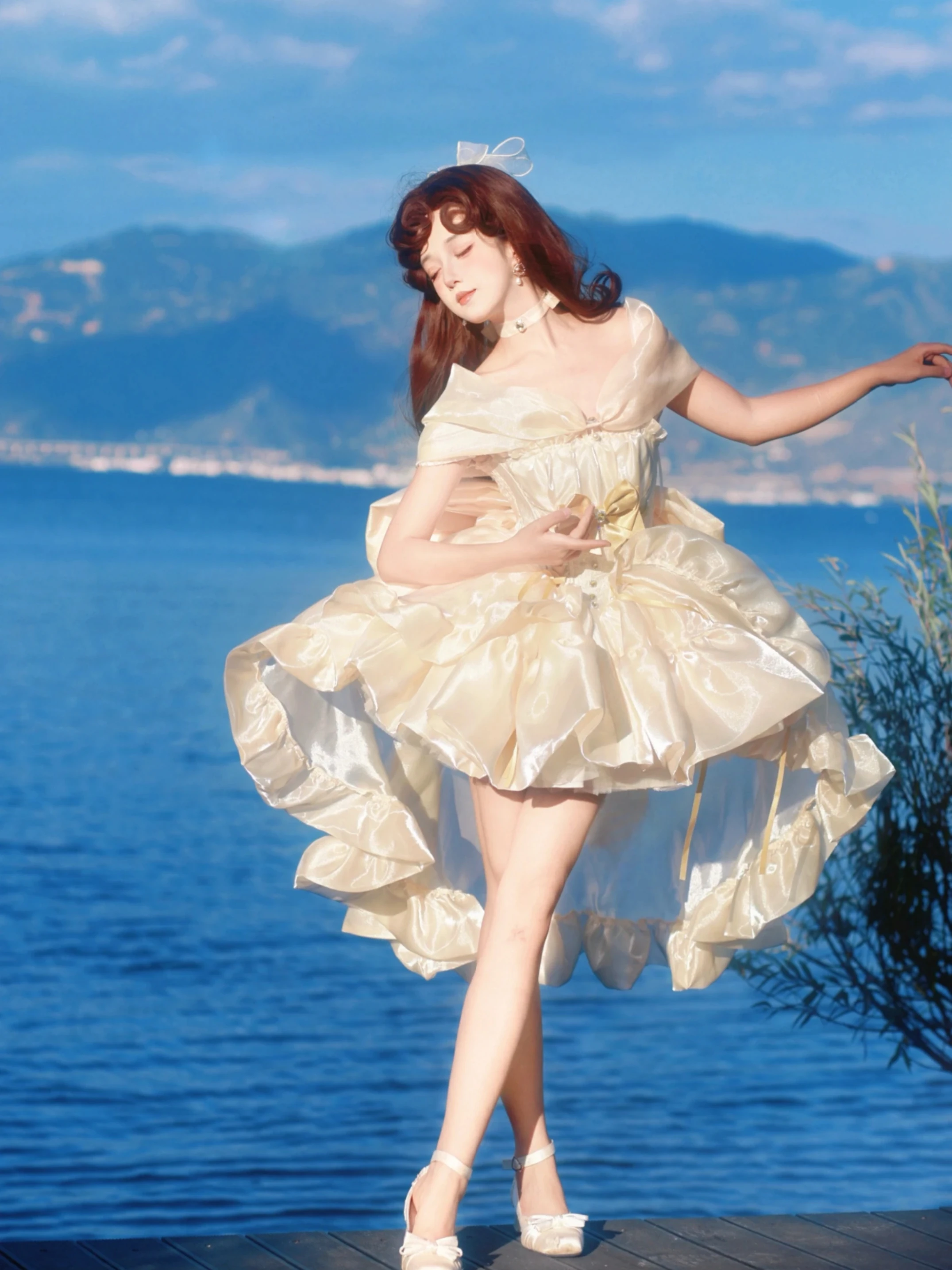 Ele Princ Sle Birthday Dr. Luxus-Erwachsenenzeremonie oder Sve Par Gown High-End Faion Damenbekleidung