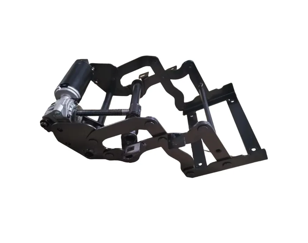 12V VIP aircraft electric leather seat footrests for camper vans, featuring adjustable supports and extended footrests