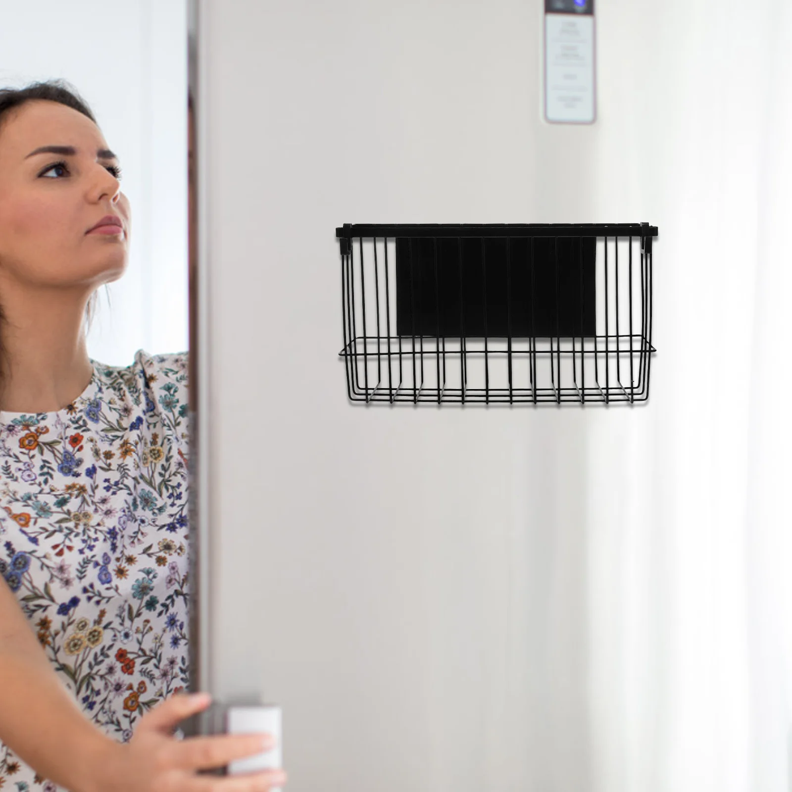 

Magnetic Storage Rack For Fridge Side Heavy Duty Kitchen Organizer No Drill Needed Refrigerator Shelf Space Saving Kitchen