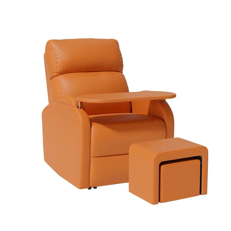 

Electric Massage Recliner Sofa for Beauty Salon Nail Studio Gaming Room Single Space Capsule Chair with Tech Fabric for