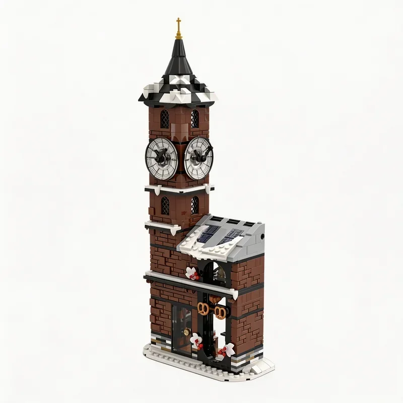 

40696PCS MOC Bake Shop 40696 Street Scene Set Model Building Blocks Creative Assembly Display Home Decor Construction Gift Shelf