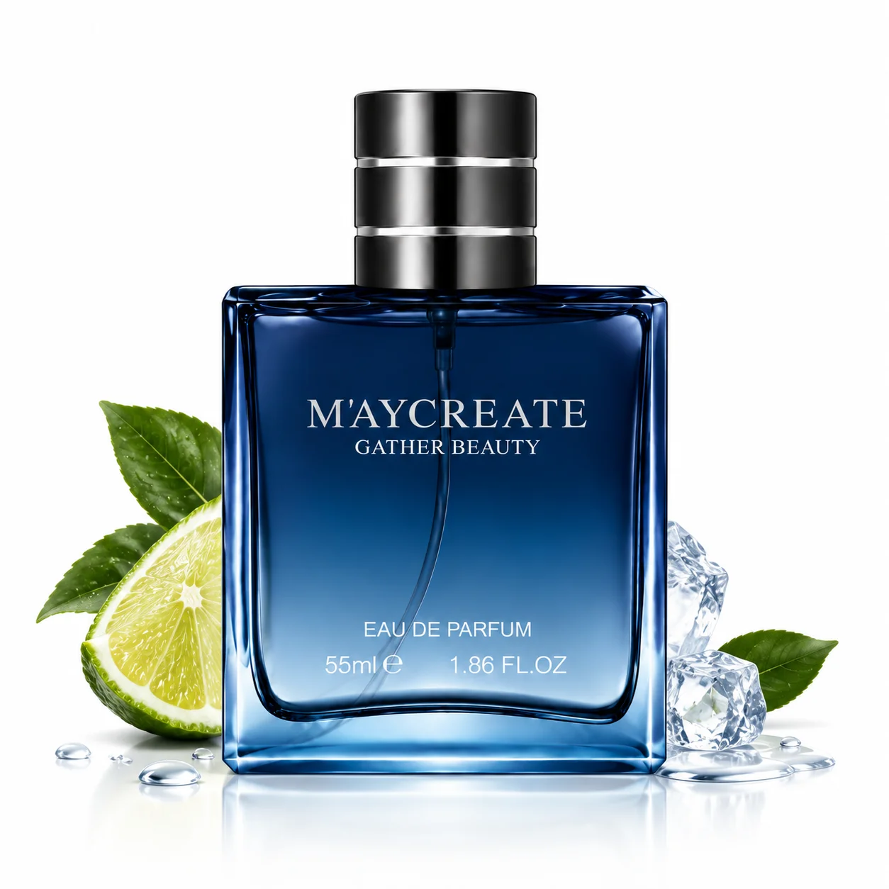2Packs Men's Cologne Perfume, Durable Eau De Parfum, Fresh Romantic Gentleman Scent, 55ML (1.86 Oz), Perfect Father's Day Gift