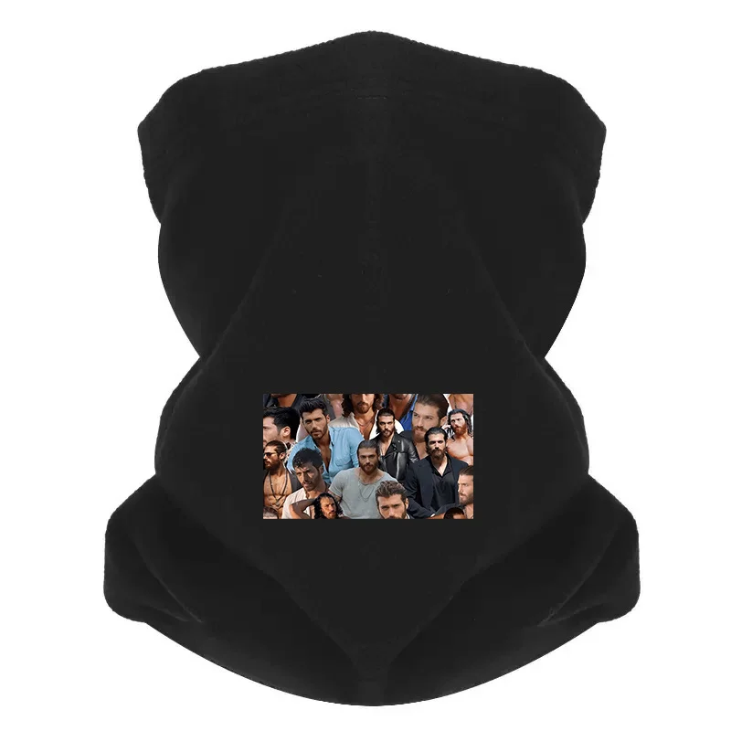 Hombres guapos pose muchos estilos Hombres Bufanda al aire libre Máscara Cuello Polaina Sombrero Mujeres gorra Sombreros A prueba de viento Mantener caliente Invierno multifunción